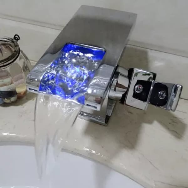 LED Vandhane, Krom Finish, Enkelt Håndtag