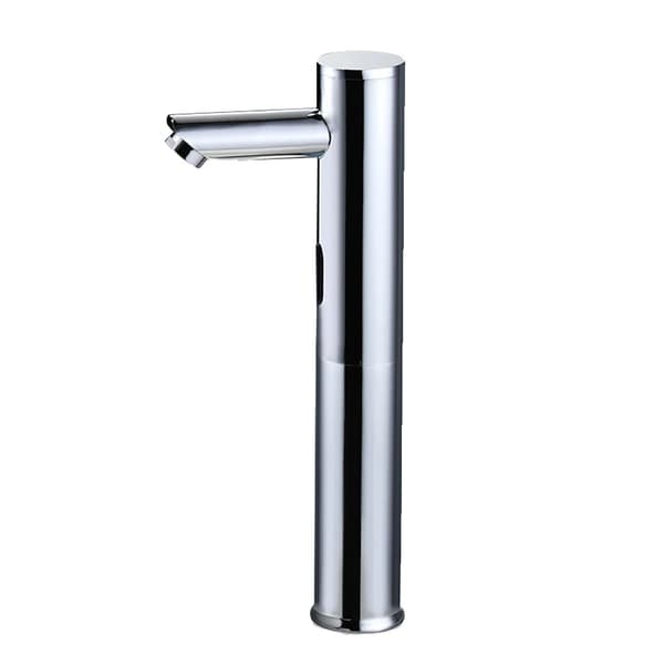 Automatisk vandhane, berøringsfri sensor, monteret på bordplade, moderne design,Sølv