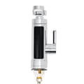 Miniatyrbillede 1 af 2: Elektrisk Varmehaner, 3000W Effekt, 360° Rotation, Intelligent Temperaturvisning,Lys Sølv