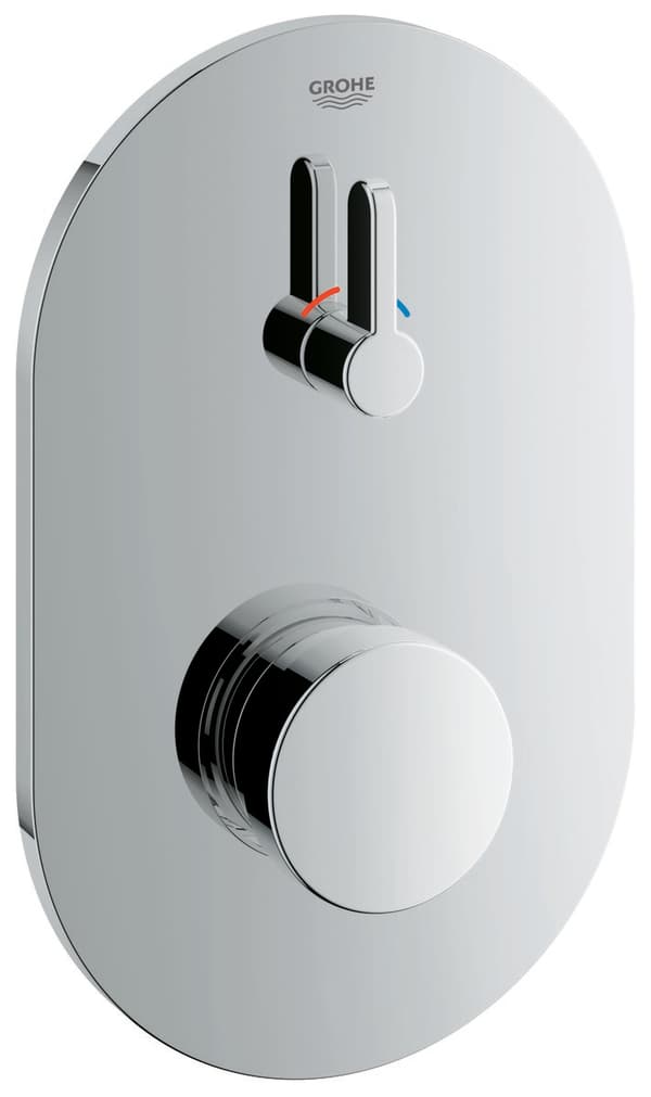 Grohe Eurosmart Cosmopolitan T selvlukkende brusearmatur med armatur til indbygget boks
