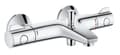Miniatyrbillede 1 af 4: GROHE Grohtherm 800 badekararmatur - termostatisk, DN 15, krom, omskifter til badekar/bruser, keramisk patron