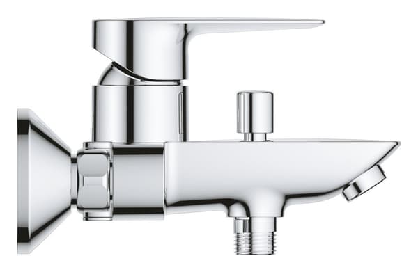 Grohe BauEdge etgrebs badekararmatur, 35 mm patron