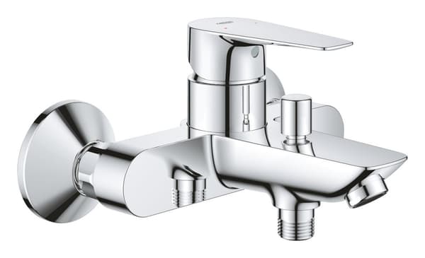 Grohe BauEdge etgrebs badekararmatur, 35 mm patron