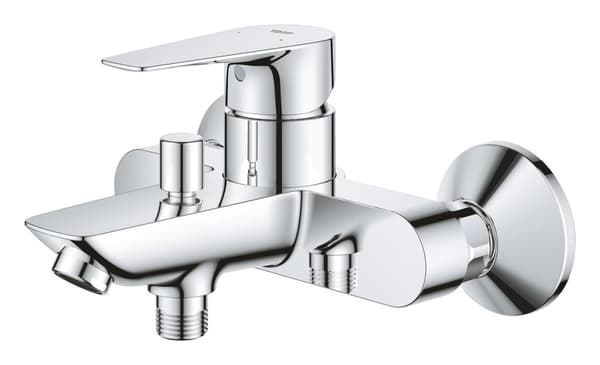 Grohe BauEdge etgrebs badekararmatur, 35 mm patron