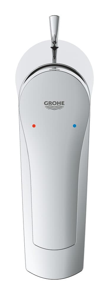 Grohe Eurosmart etgrebs håndvaskarmatur, størrelse S, krom, flowbegrænser 5,7 l/min., keramisk sparepatron 28 mm,