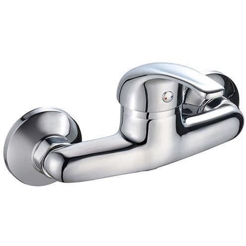 Duschblandare - EDOUARD ROUSSEAU - Cardiff - Kompakt design - Standard väggmontering - Krom