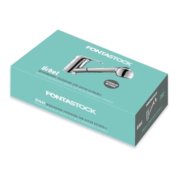 Enkelt håndtag Sink Mixer Fontastock Zink
