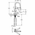 Miniatyrbillede 10 af 10: Hane med blandingsbatteri Grohe Concetto 31491000