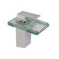 Miniatyrbillede 1 af 2: Vandhane, LED-lysindikator, moderne design,G3/8, Sølv, XXL