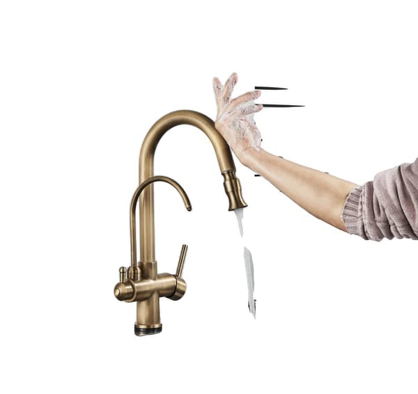 Bassinhaner, Metal Konstruktion, Håndtagskontrol,Gul