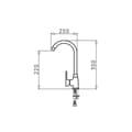 Miniatyrbillede 2 af 2: Hane med blandingsbatteri Pyramis 090927138