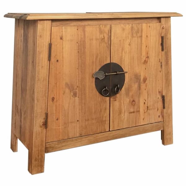 vidaXL Kylpyhuoneen allaskaappi täysi mänty 70x32x63 cm