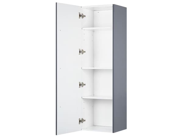 Hængende Gråt Skab 40 x 35 x 132 cm 4 hylder Moderne Stil