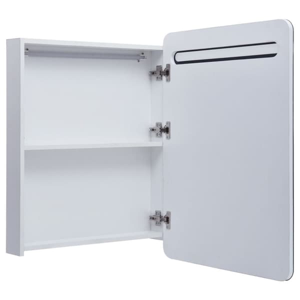vidaXL LED kylpyhuoneen peilikaappi 60x11x80 cm