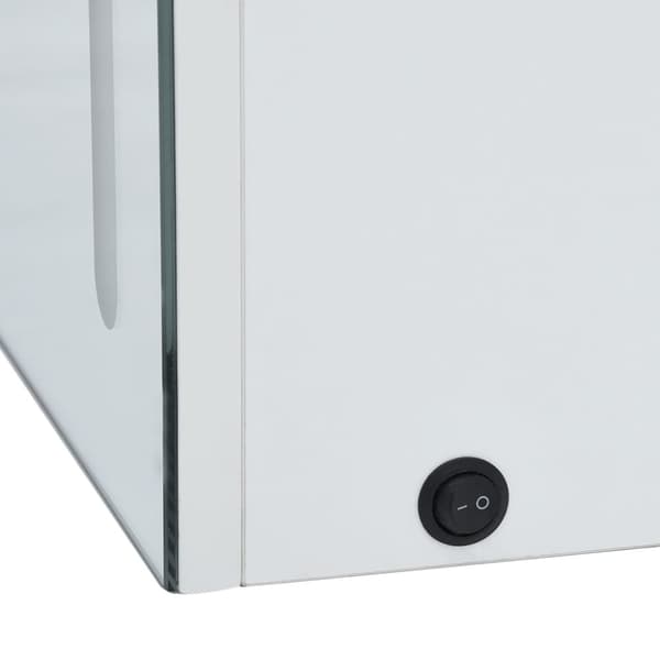 vidaXL LED-speilskap til bad 80x12,2x68 cm