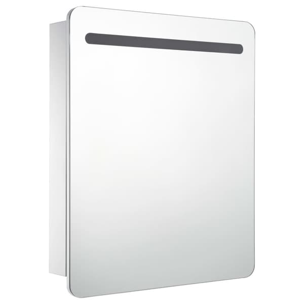 vidaXL LED kylpyhuoneen peilikaappi 68x9x80 cm