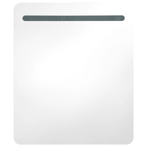 vidaXL LED kylpyhuoneen peilikaappi 68x9x80 cm