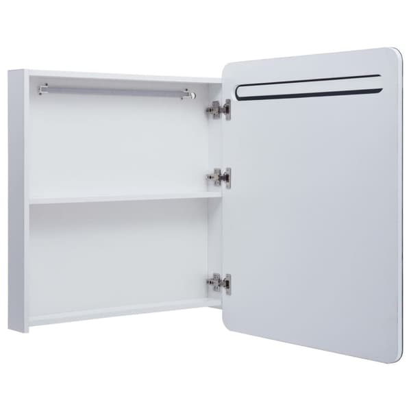 vidaXL LED kylpyhuoneen peilikaappi 68x9x80 cm