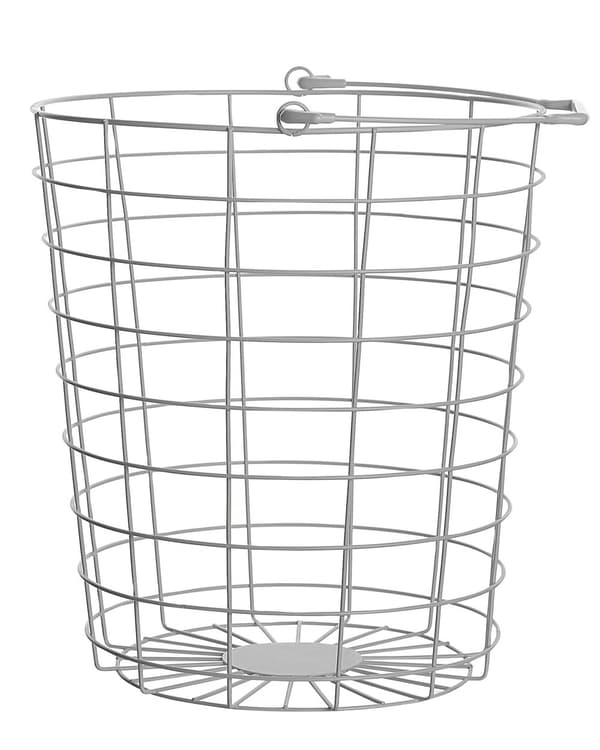 3-lags trådkurv stativ hvid pulverlakeret metal 123 x 37 x 27 cm med hjul Håndtag badeværelse Opbevaring Tilbehør til håndklæder