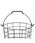 Miniatyrbillede 5 af 7: 3-lags trådkurv stativ sort pulverlakeret metal 123 x 37 x 27 cm med hjul Håndtag badeværelse Opbevaring Tilbehør til håndklæder