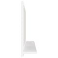 Miniatyrbilde 5 av 7: vidaXL Baderomsspeil hvit 60x10,5x37 cm konstruert tre