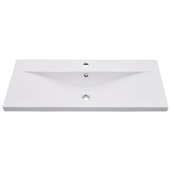 vidaXL Servantskap med innebygd vask sonoma eik sponplate