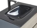 Pikkukuva 7 / 10: Kylpyhuoneen allaskalustesetti harmaa/vaalea puu 60 cm 4-osaa peili MDF-levy keraaminen pesuallas