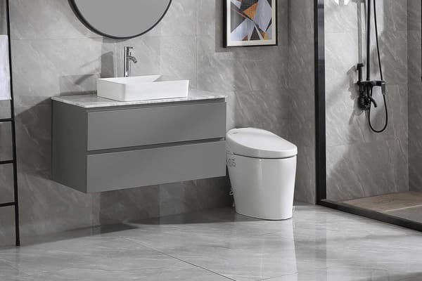 Pesuallaskaappi Bathlife Extas Harmaa