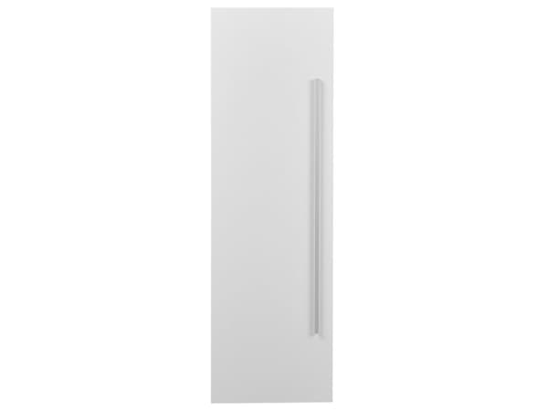 Baderomsveggskap i hvit MDF 132 x 40 cm med 4 hyller Veggmontert