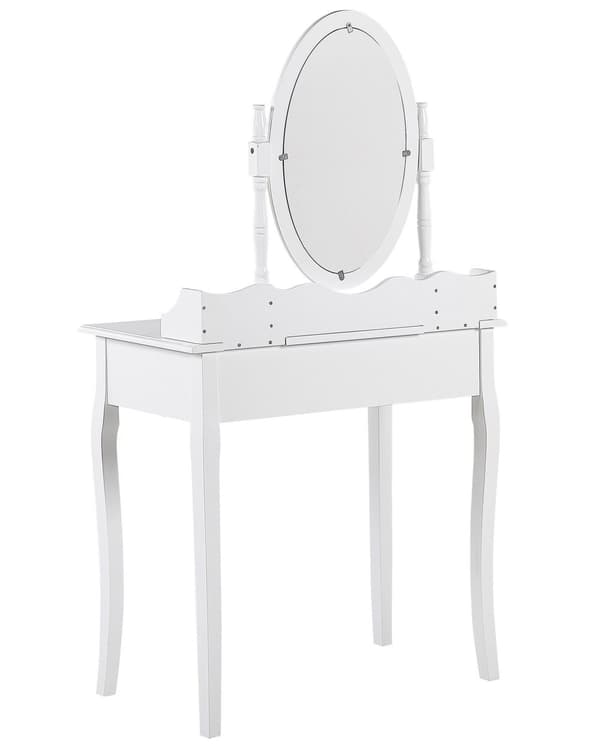 Sminkebord med Hvit Skuff Stue Møbler Retro Design