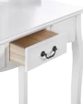 Miniatyrbilde 7 av 11: Sminkebord med Hvit Skuff Stue Møbler Retro Design