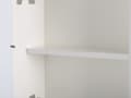 Miniatyrbilde 6 av 7: Baderomsspeilskap med LED White 60 x 60 cm Moderne