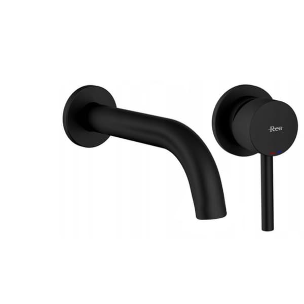 REA LUNGO SKJULT INSTALLATIONSMIXER SORT + BOKS