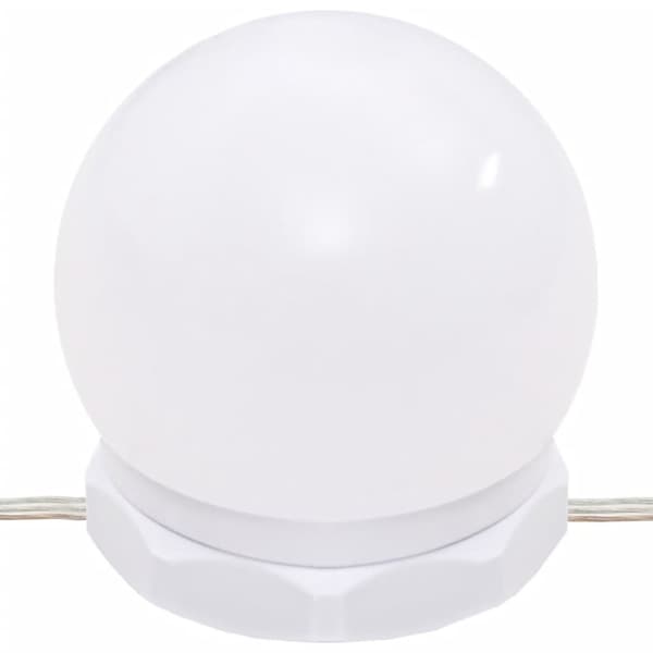 vidaXL spejlskab med LED-lys 60x31,5x62 cm sonoma-eg