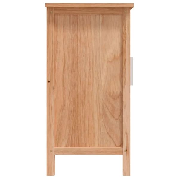 vidaXL vaskeskab til badeværelse 66x29x61,5 cm massivt valnøddetræ