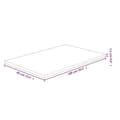 Pikkukuva 4 / 4: vidaXL Kylpyhuoneen työtaso 100x60x1,5 cm käsittelemätön täysi puu