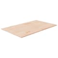 Pikkukuva 1 / 4: vidaXL Kylpyhuoneen työtaso 100x60x1,5 cm käsittelemätön täysi puu