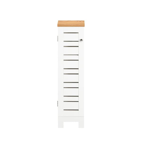 SoBuy Toiletpapirholder Toiletrulleholder Toilet opbevaring BZR85-W