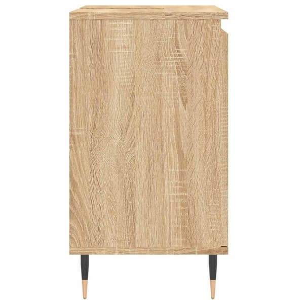 vidaXL Badrumsskåp sonoma-ek 58x33x60 cm konstruerat trä