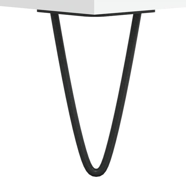 vidaXL badeværelsesskab 65x33x60 cm konstrueret træ hvid