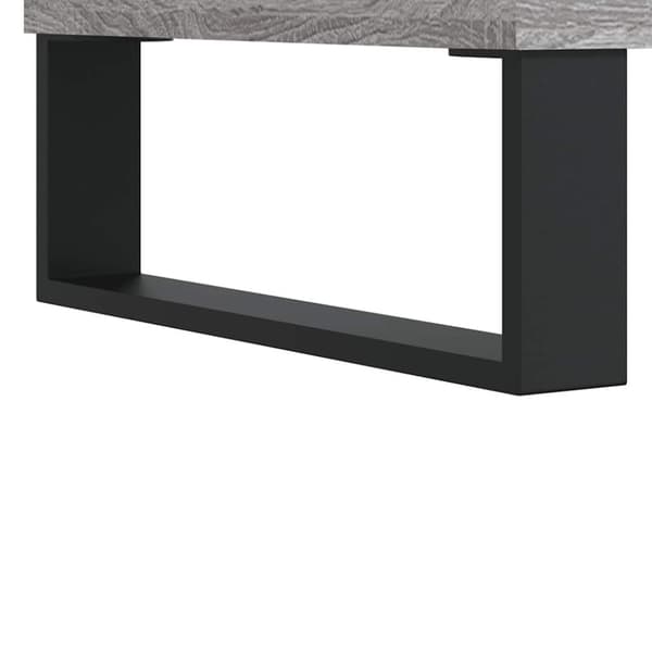 vidaXL Badrumsskåp grå sonoma 65x33x60 cm konstruerat trä