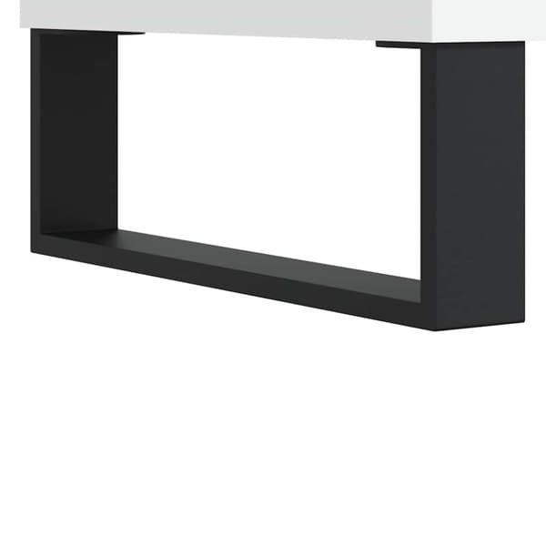 vidaXL Baderomsskap hvit 65x33x60 cm konstruert tre