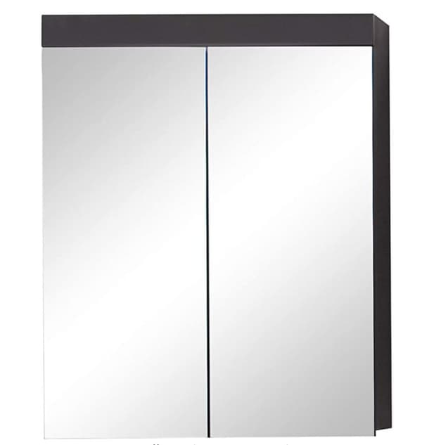 Rootz Badrumsskåp - Spegel - Högblank - 60 x 77 x 17cm