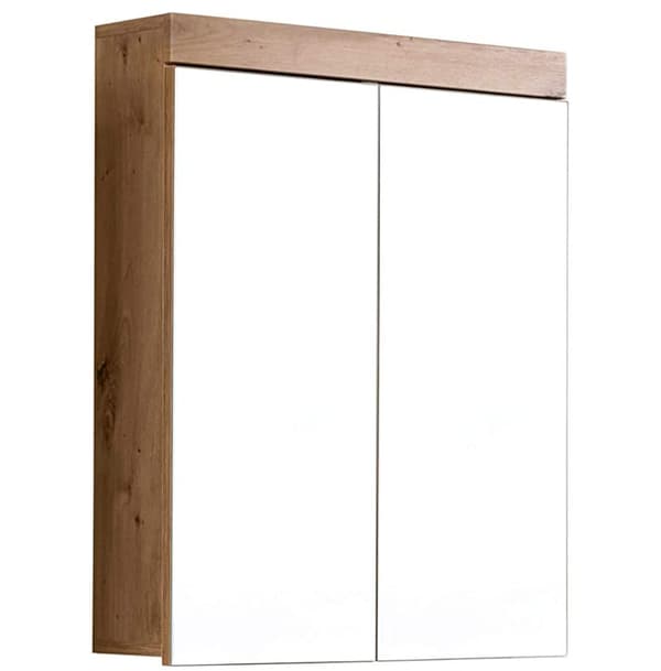 Rootz Badeværelsesskab - Spejl - Højglans - 60 x 77 x 17cm