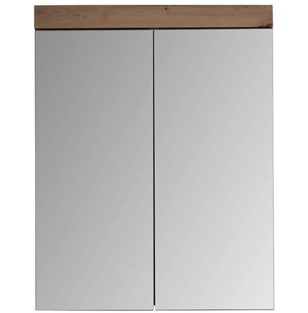 Rootz Badeværelsesskab - Spejl - Højglans - 60 x 77 x 17cm