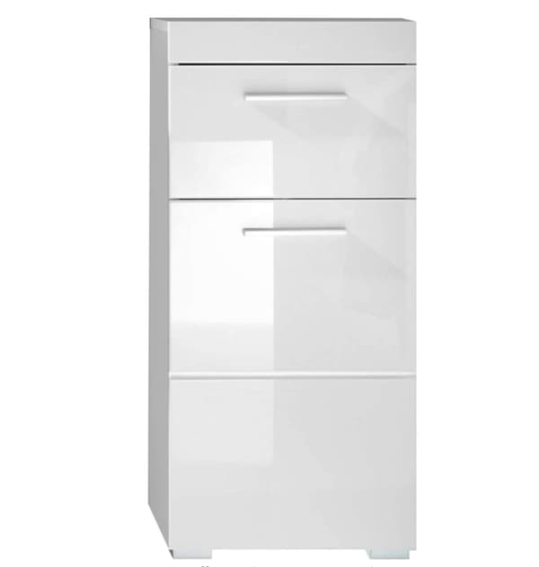 Rootz Kylpyhuonekaappi - Kiiltävä - 37 x 79 x 31 cm White High gloss