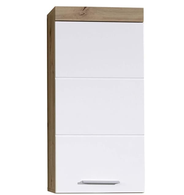 Rootz Väggskåp - Badrumsskåp - Högblank - 37 x 77 x 23cm