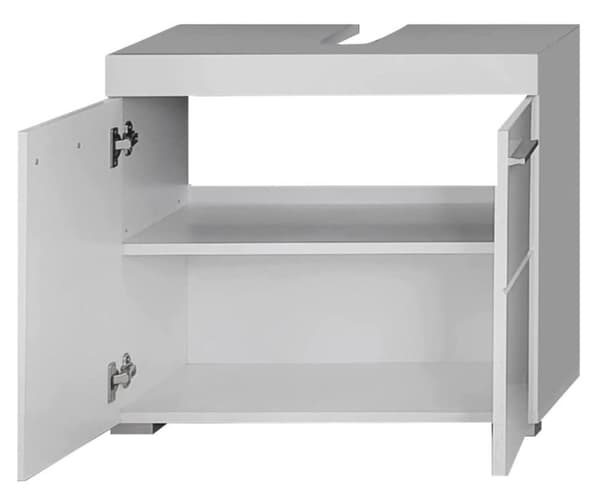 Rootz Badrumsset - Badrumsskåp - Högglans - 60 x 190 x 34cm