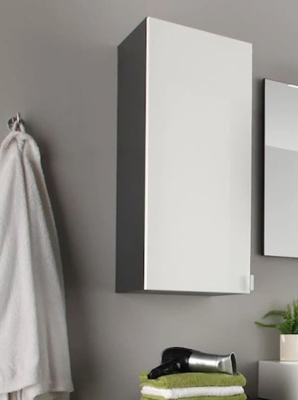 Rootz Badrumsskåp - Förvaringsskåp - Spegel - 35 x 83 x 31 cm