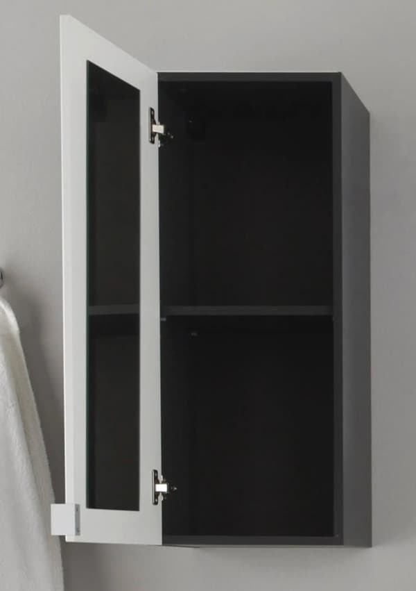 Rootz Badrumsskåp - Förvaringsskåp - Spegel - 35 x 83 x 31 cm
